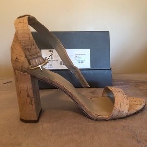 Brand New! Cork heel!